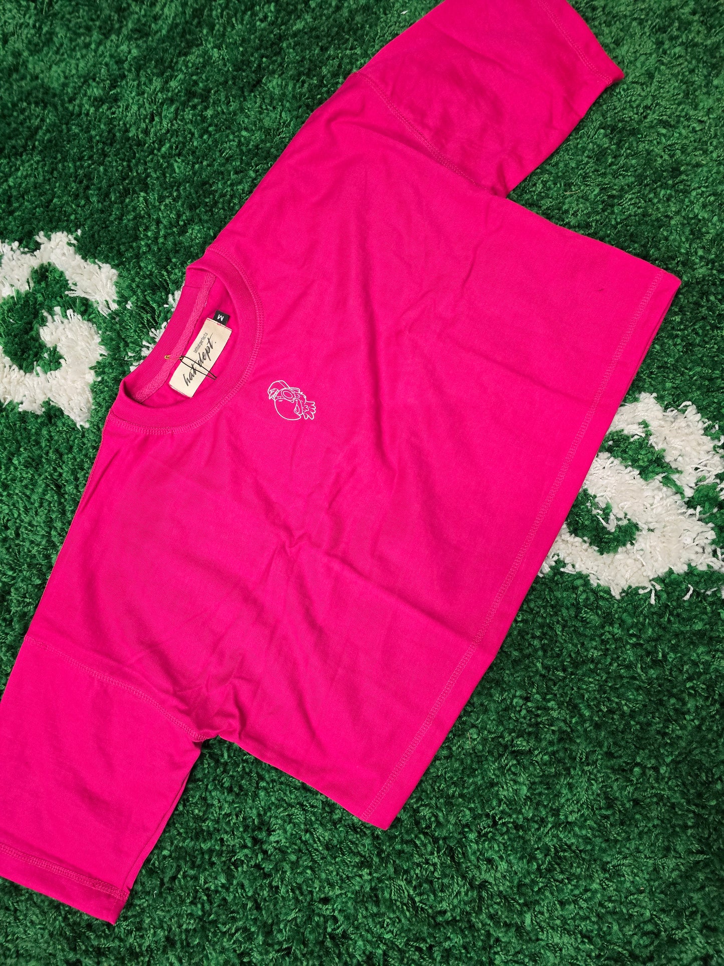 PINK oversized women crop