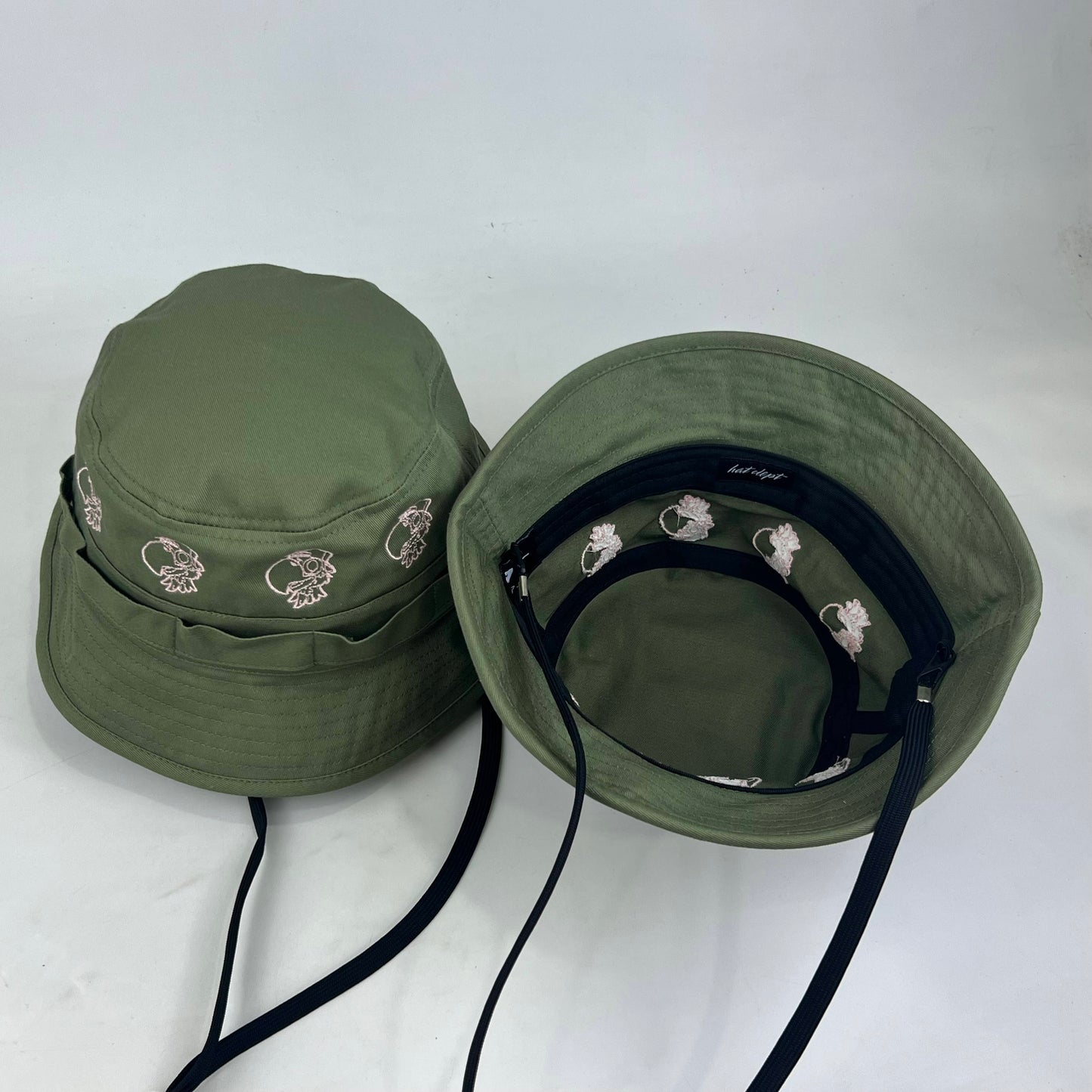 HAT DEPT. LOGO BUCKET HAT👒🦜🇵🇷